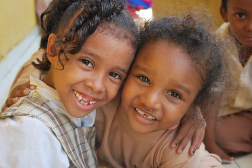 enfants heureux